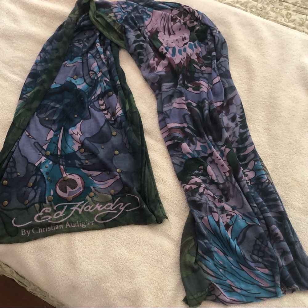 Ed hardy scarf 🍉